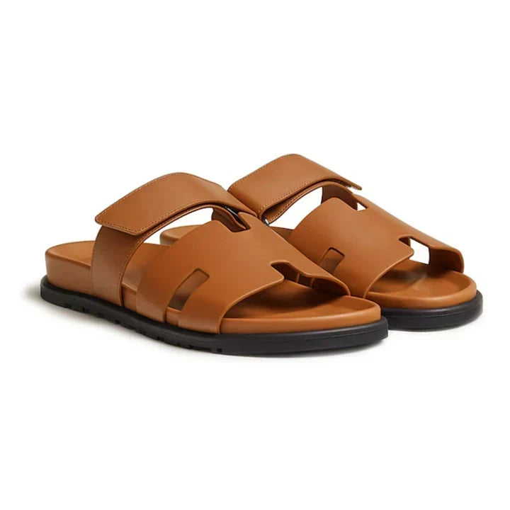 Hermès Chypre Calfskin 'Fauve'