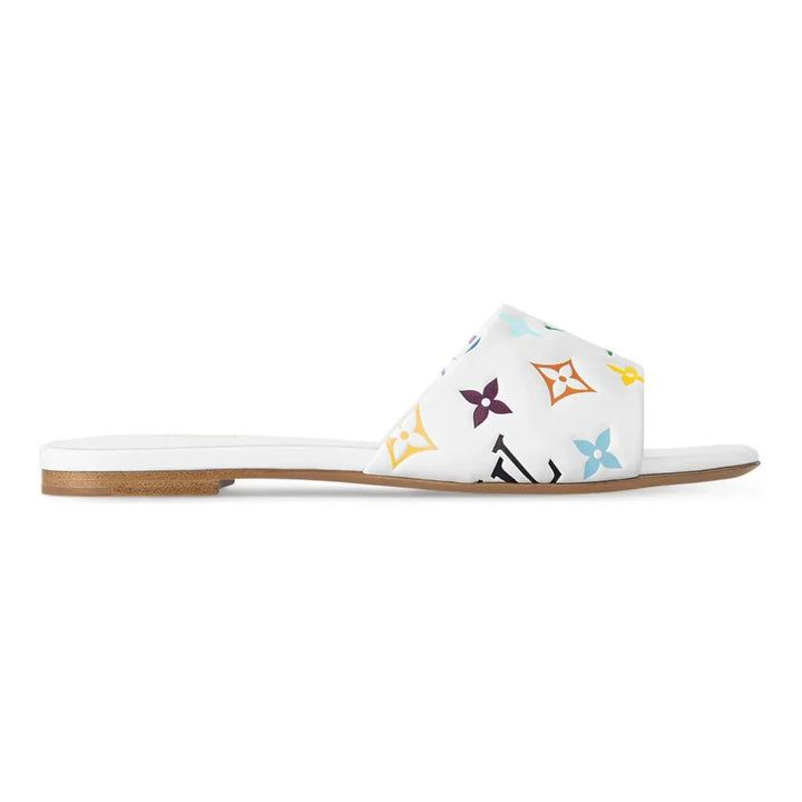 Takashi Murakami x Louis Vuitton 6AM Flat Mule 'Multicolour Monogram'