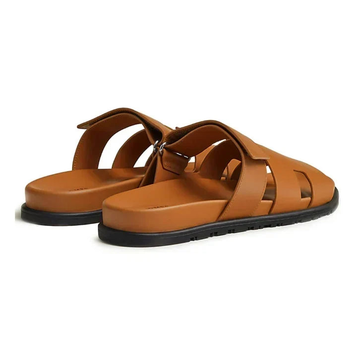Hermès Chypre Calfskin 'Fauve'