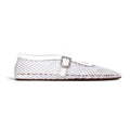 ALAÏA Mesh Ballet Flats 'Optical White'