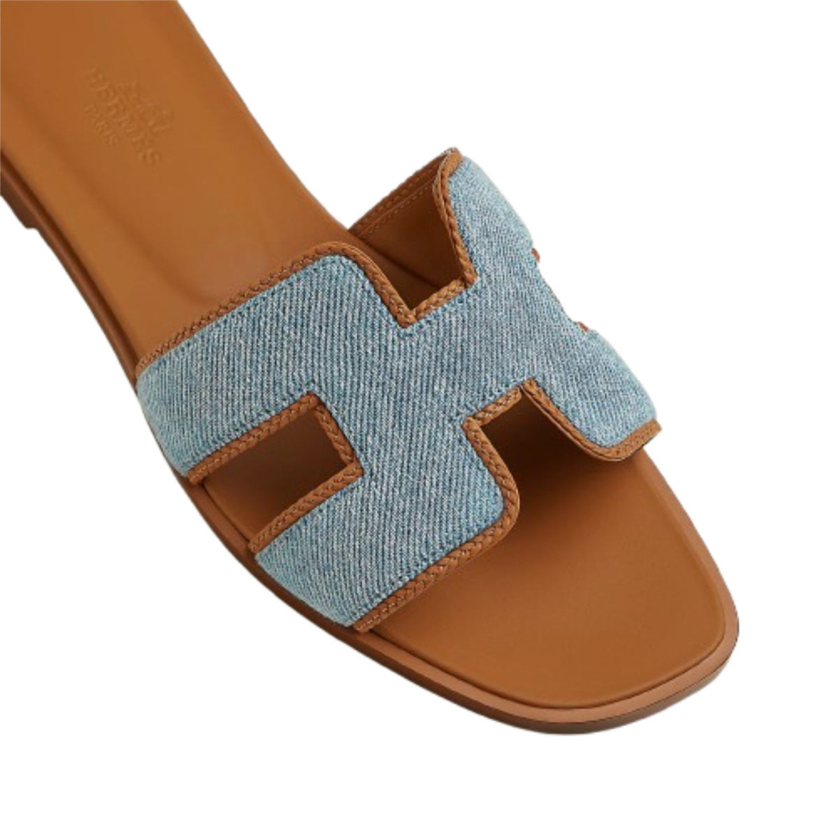Hermès Oran 'Bleu Clair / Naturel' – view 4
