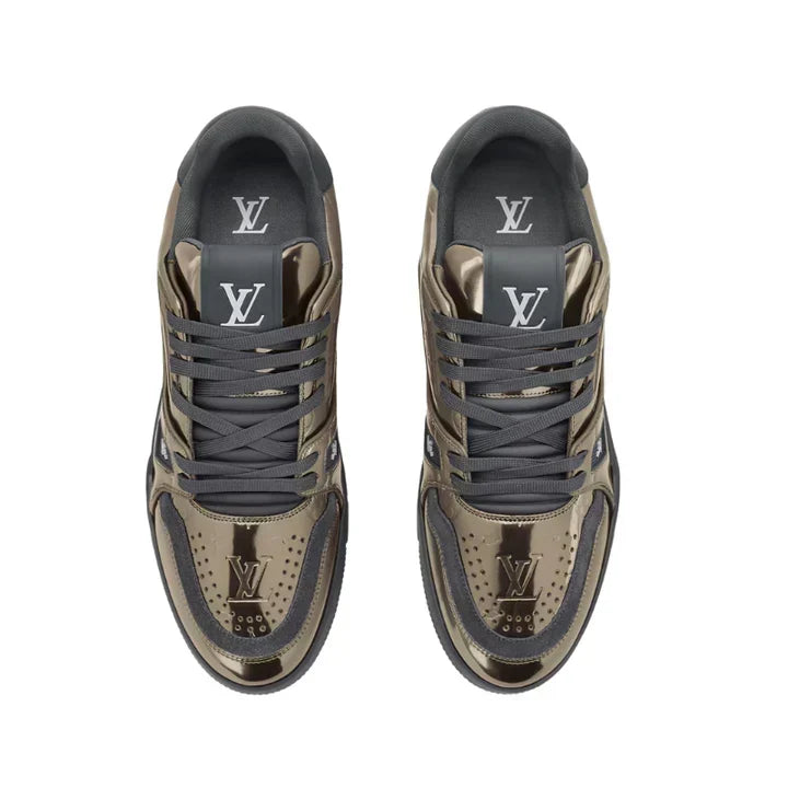 Louis Vuitton LV Trainer 'Metallic Gold / Black'