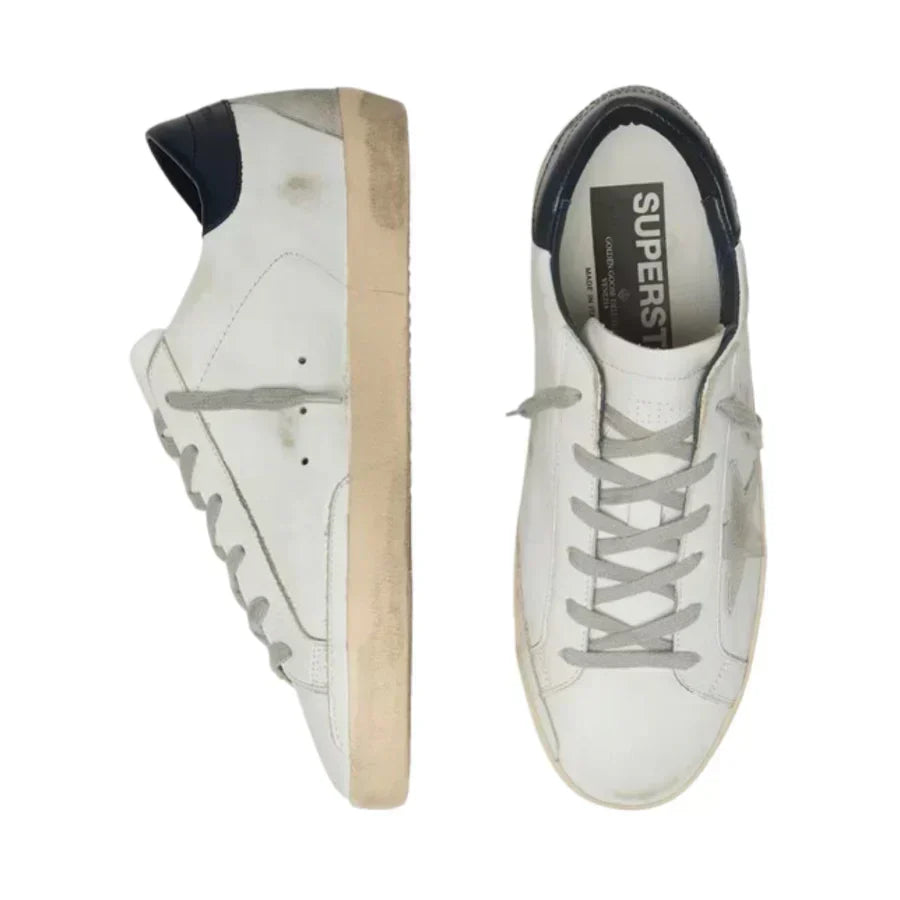 Golden Goose Super-Star 'White / Navy'