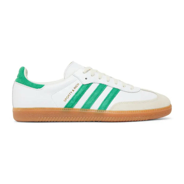 Sporty & Rich x adidas Samba OG 'White / Green'