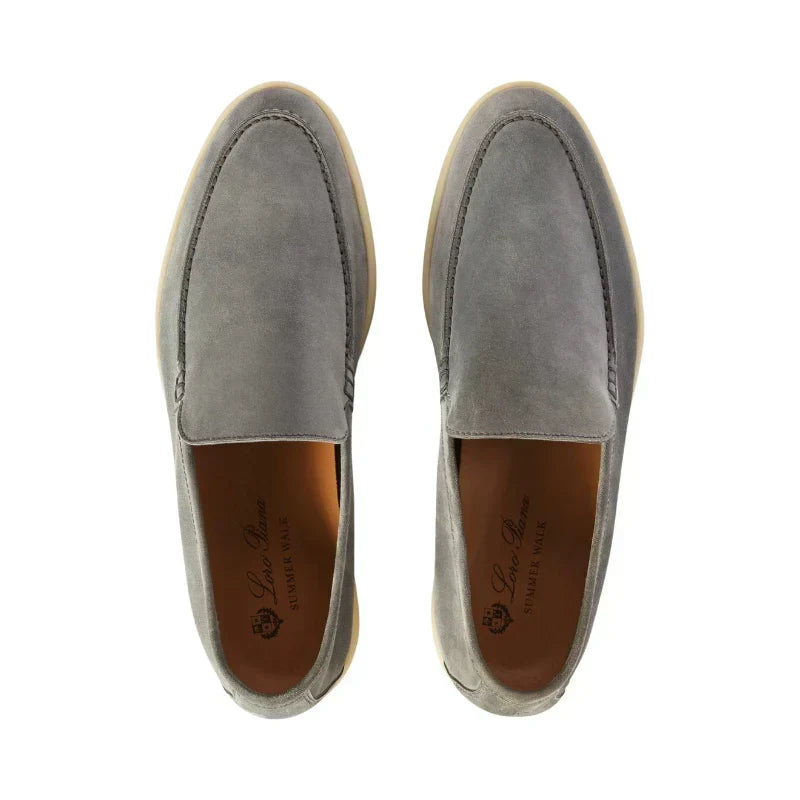 Loro Piana Summer Walk Loafer 'Gull Grey'