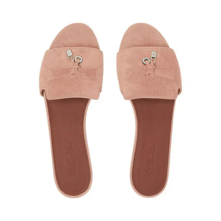 Loro Piana Summer Charms Sandal 'Precious Rose' – view 3