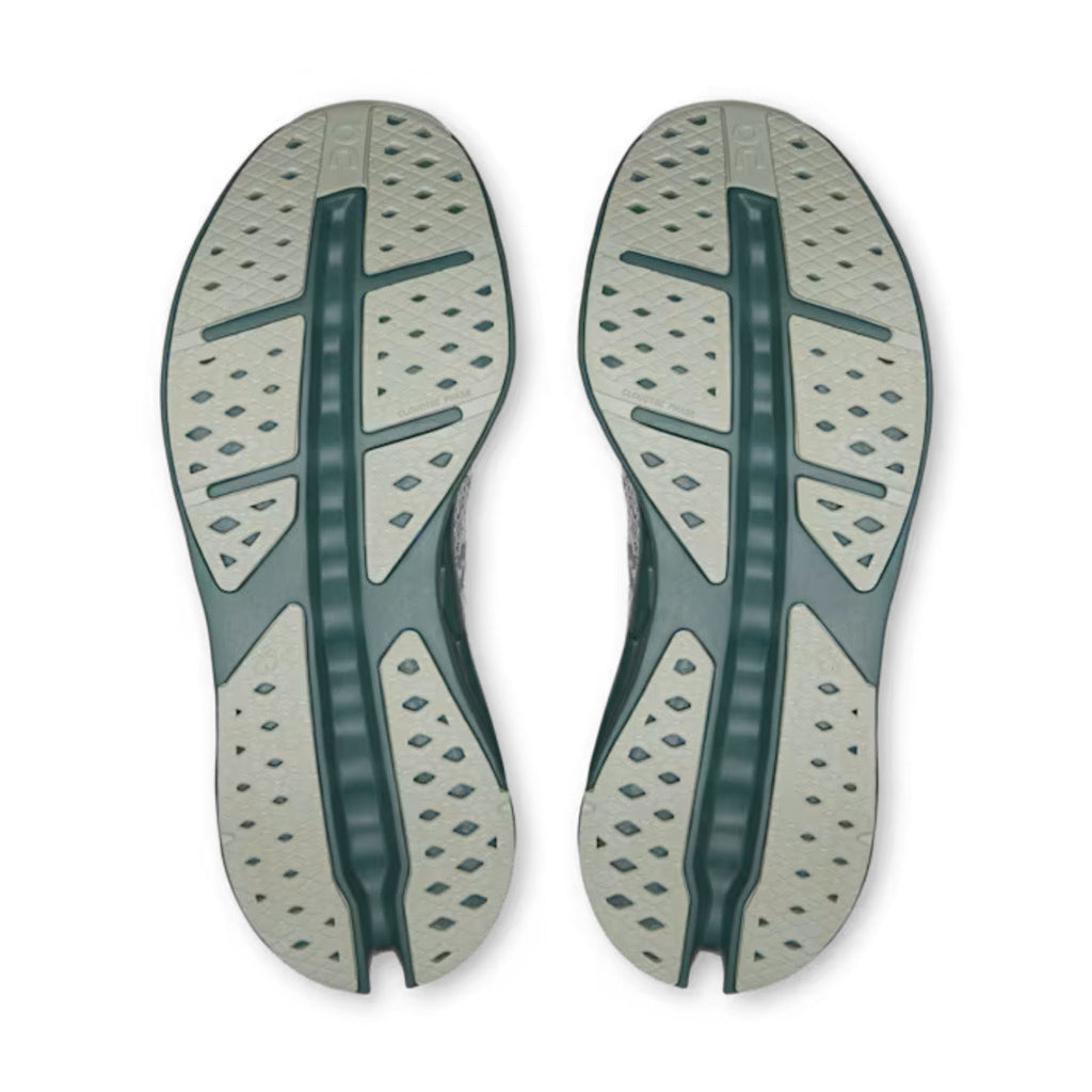 On Cloudsurfer Max 'Iceberg / Olive'