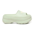 adidas adiFOM Stan Smith Platform Slide 'Linen Green'