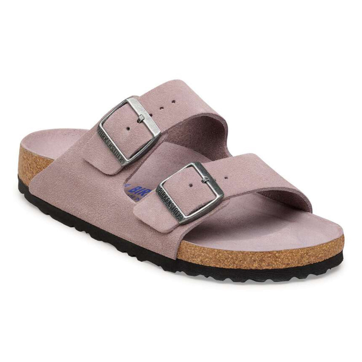Birkenstock Arizona Soft Footbed Suede 'Faded Purple Tonal' – view 2