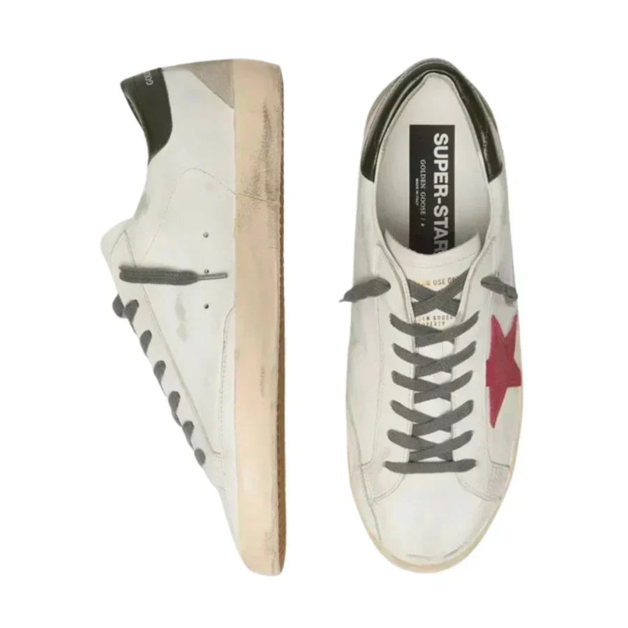 Golden Goose Super-Star 'Red / Green'