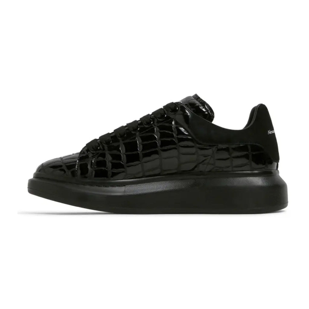 Alexander McQueen Oversized 'Black Crocodile'