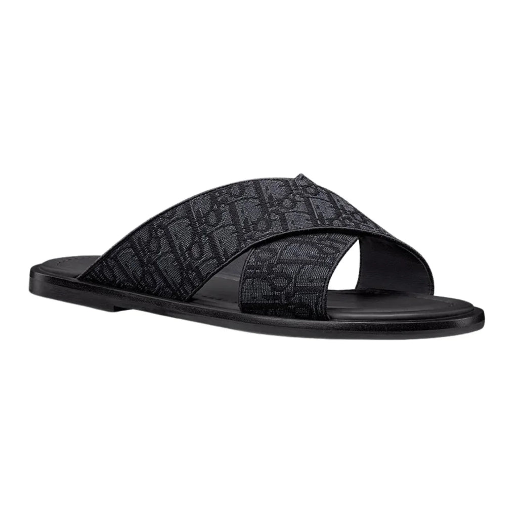 Dior Alias Slide 'Black Oblique Jacquard'