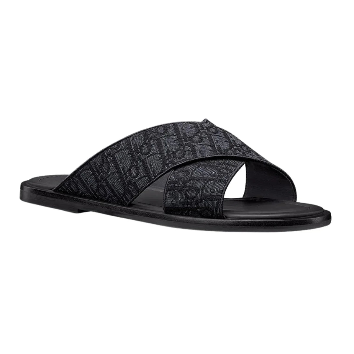 Dior Alias Slide 'Black Oblique Jacquard'