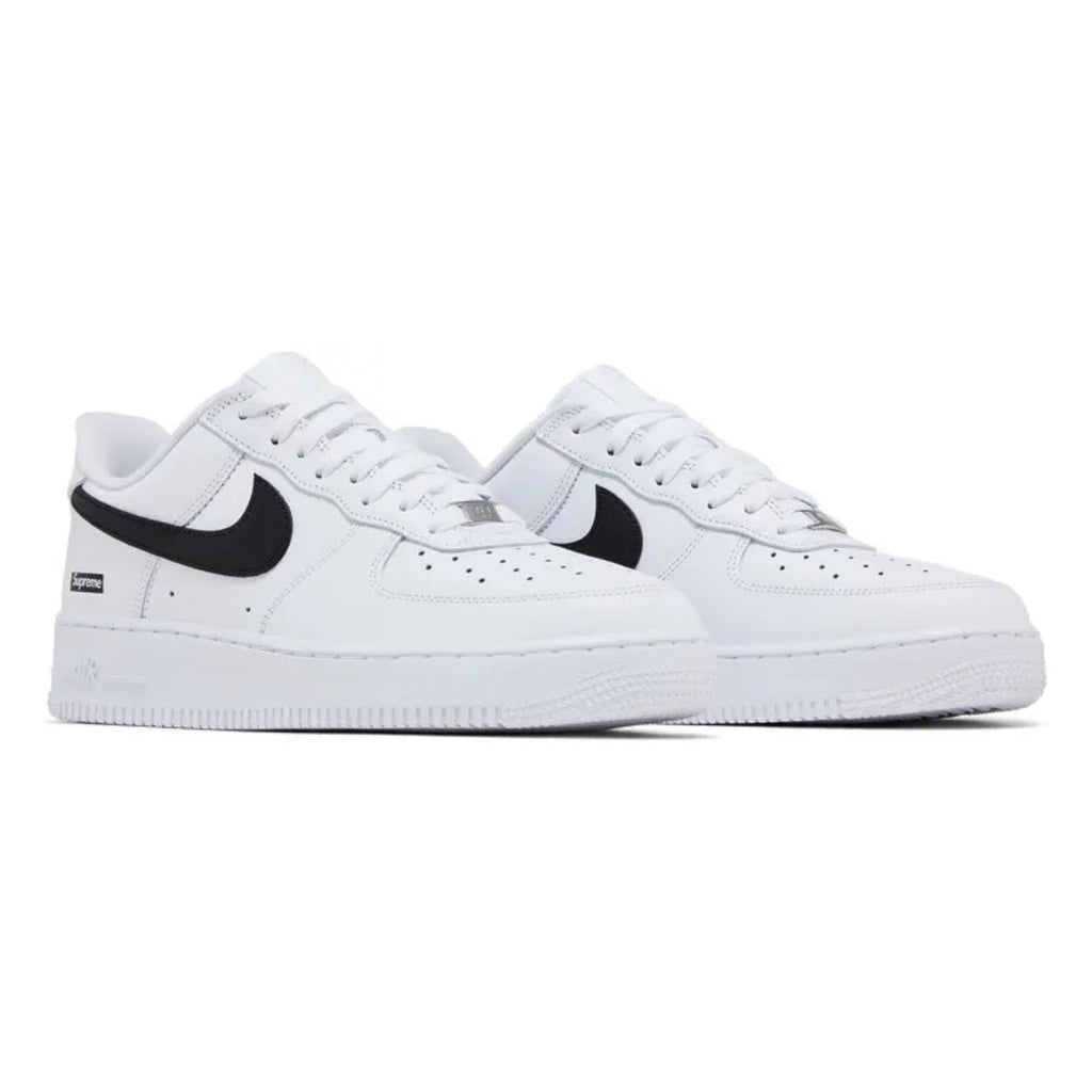 Supreme x Nike Air Force 1 Low 'Box Logo' 'White / Black'