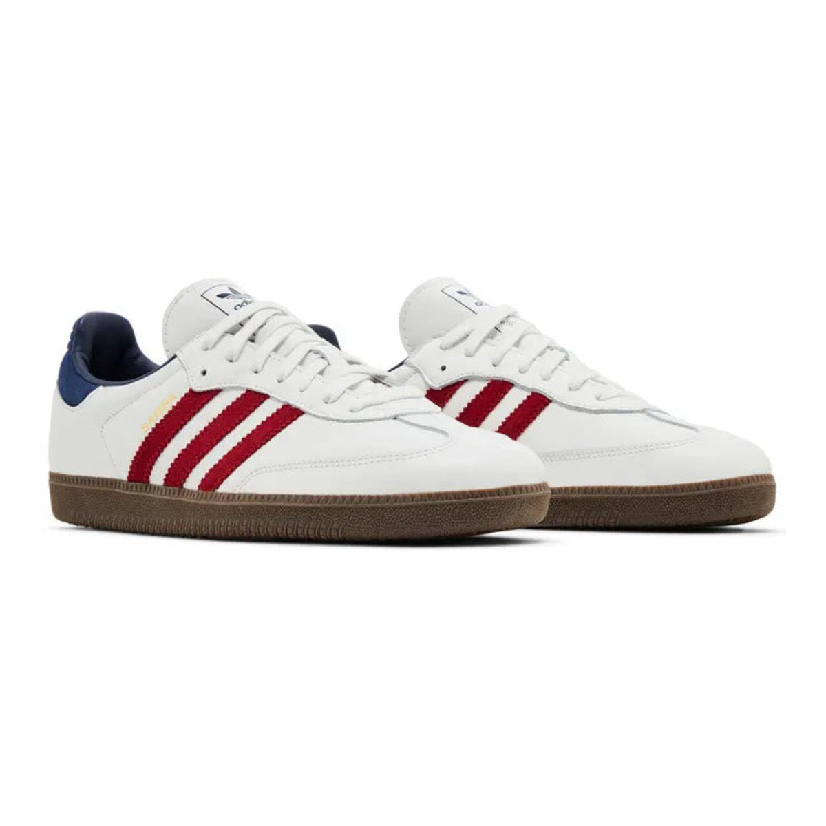 adidas Samba OG 'Cloud White / Team Victory Red / Night Indigo' – view 3