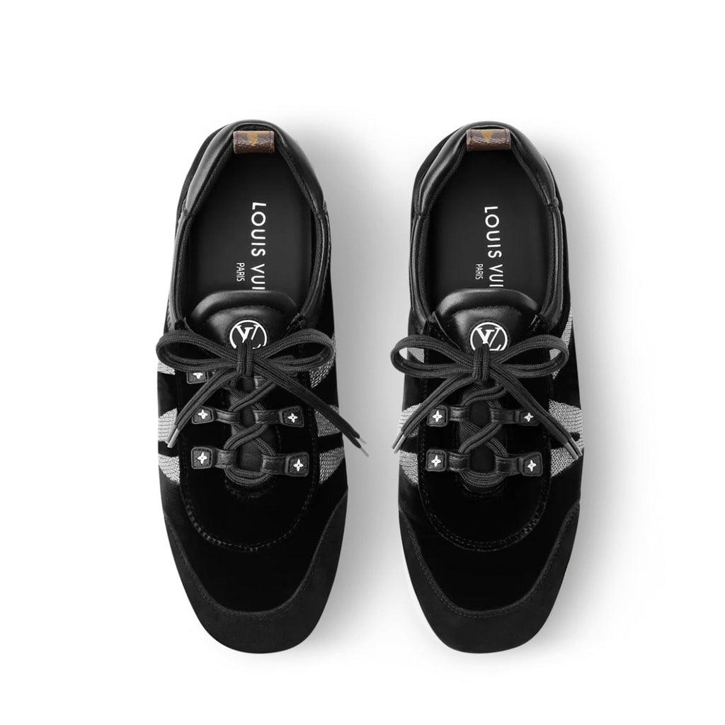 Louis Vuitton LV Sneakerina 'Black / Silver'