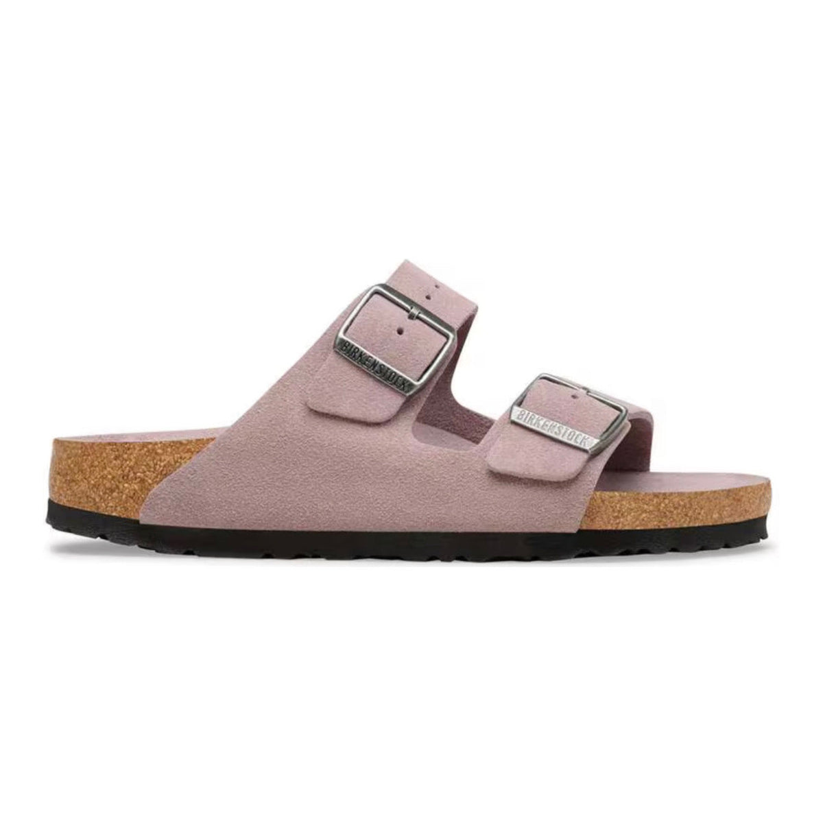 Birkenstock Arizona Soft Footbed Suede 'Faded Purple Tonal' – view 1