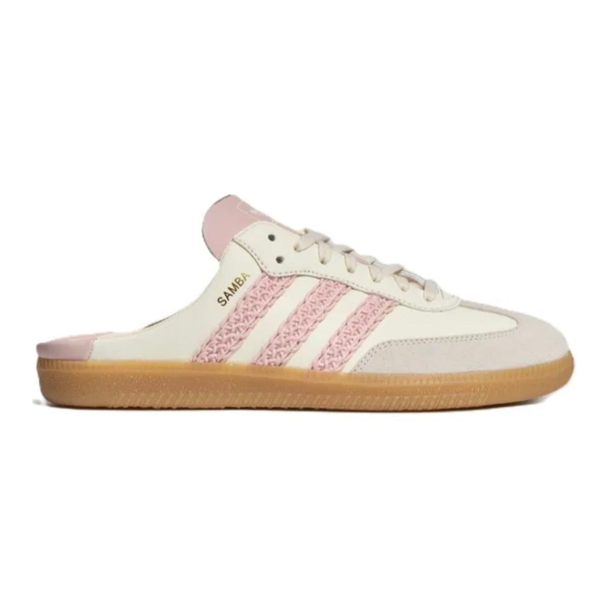 adidas Samba OG Mule 'Cloud White / Pink' – view 1