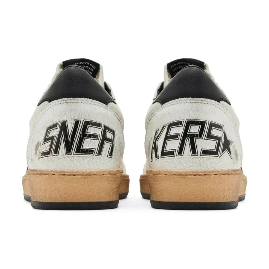 Golden Goose Ball Star 'White Nappa / Black'