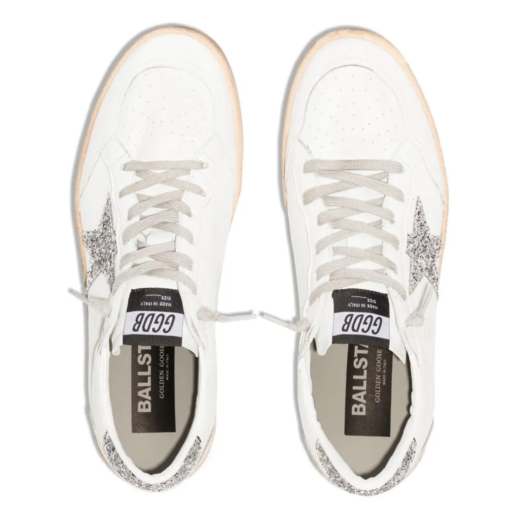 Golden Goose Ball Star 'Silver Glitter'