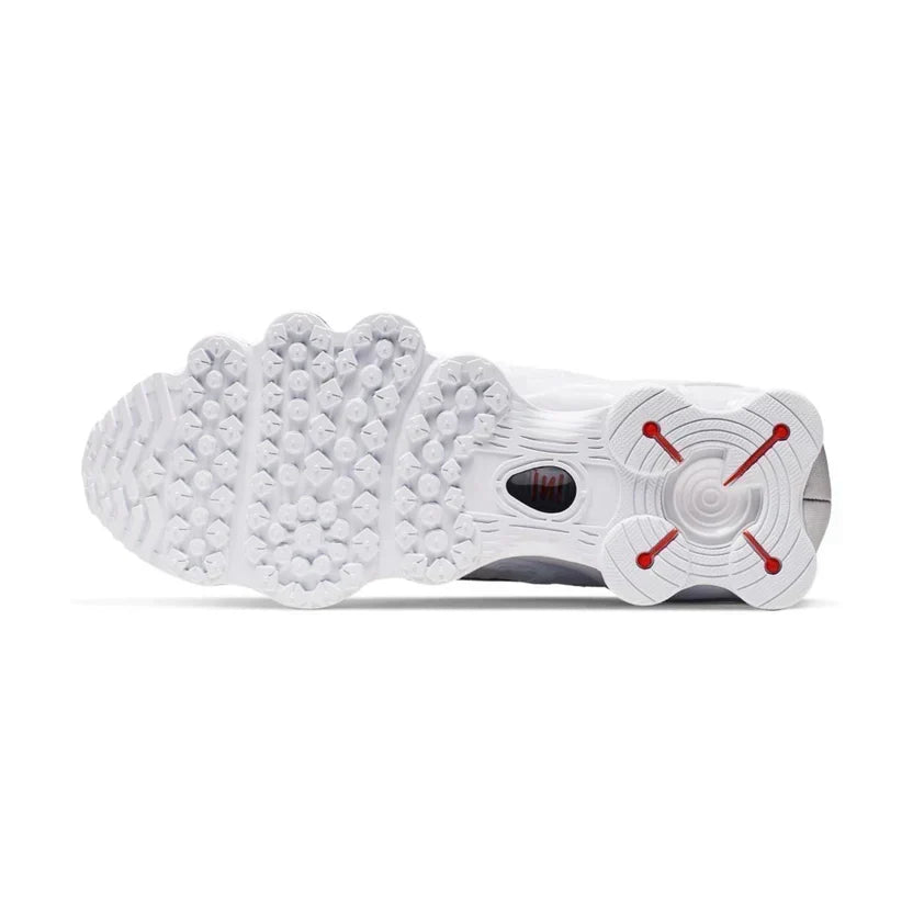 Nike Shox TL 'White / Metallic Silver / Max Orange' – view 4