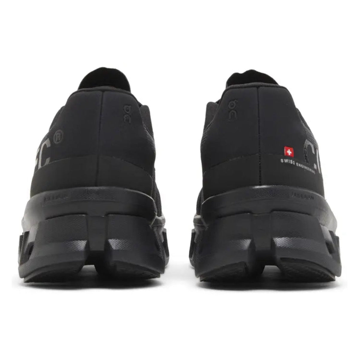 On Cloudmonster 'All Black' – view 4