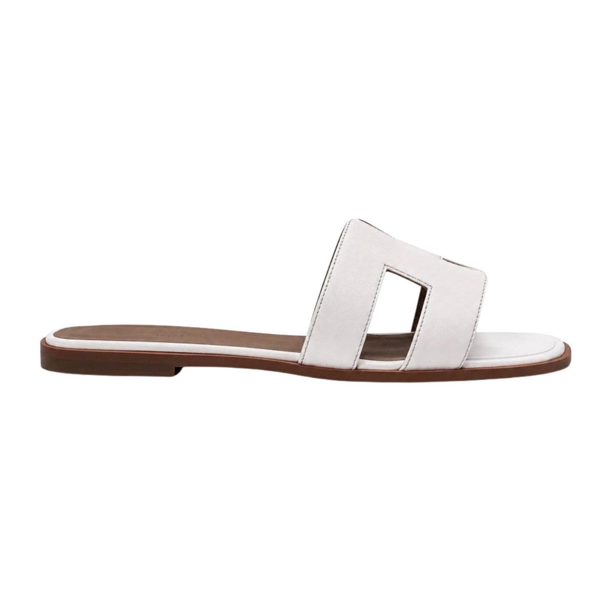 Hermes Oran sandal - White | Blanc
