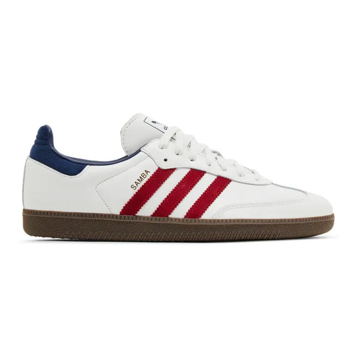 adidas Samba OG 'Cloud White / Team Victory Red / Night Indigo' – view 1
