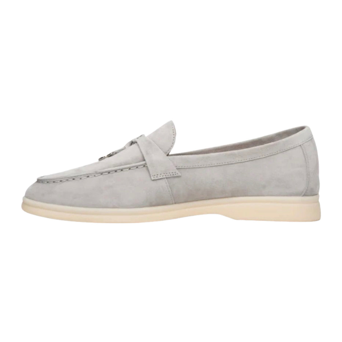 Loro Piana Summer Charms Walk Loafer 'Grey' – view 2