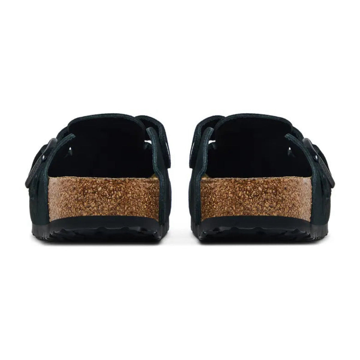 Birkenstock Boston Soft Footbed Suede 'Black' – view 4