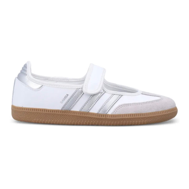 adidas Samba Jane 'Cloud White / Silver Metallic'