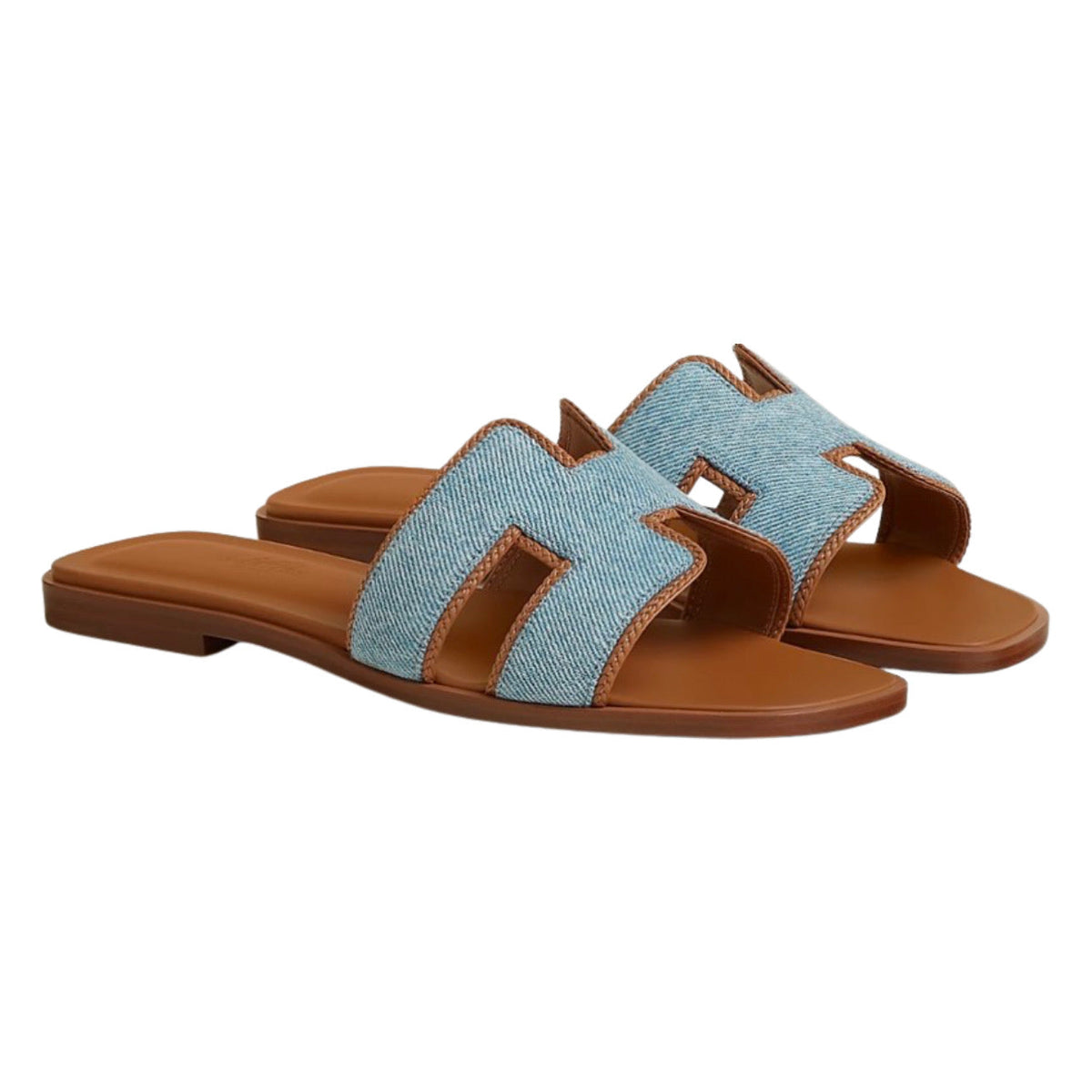 Hermès Oran 'Bleu Clair / Naturel' – view 2