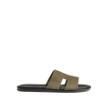 Hermès Haven Suede Slip-On 'Olive'