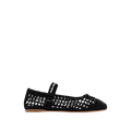 Miu Miu Woven Nappa Ballerina 'Black'