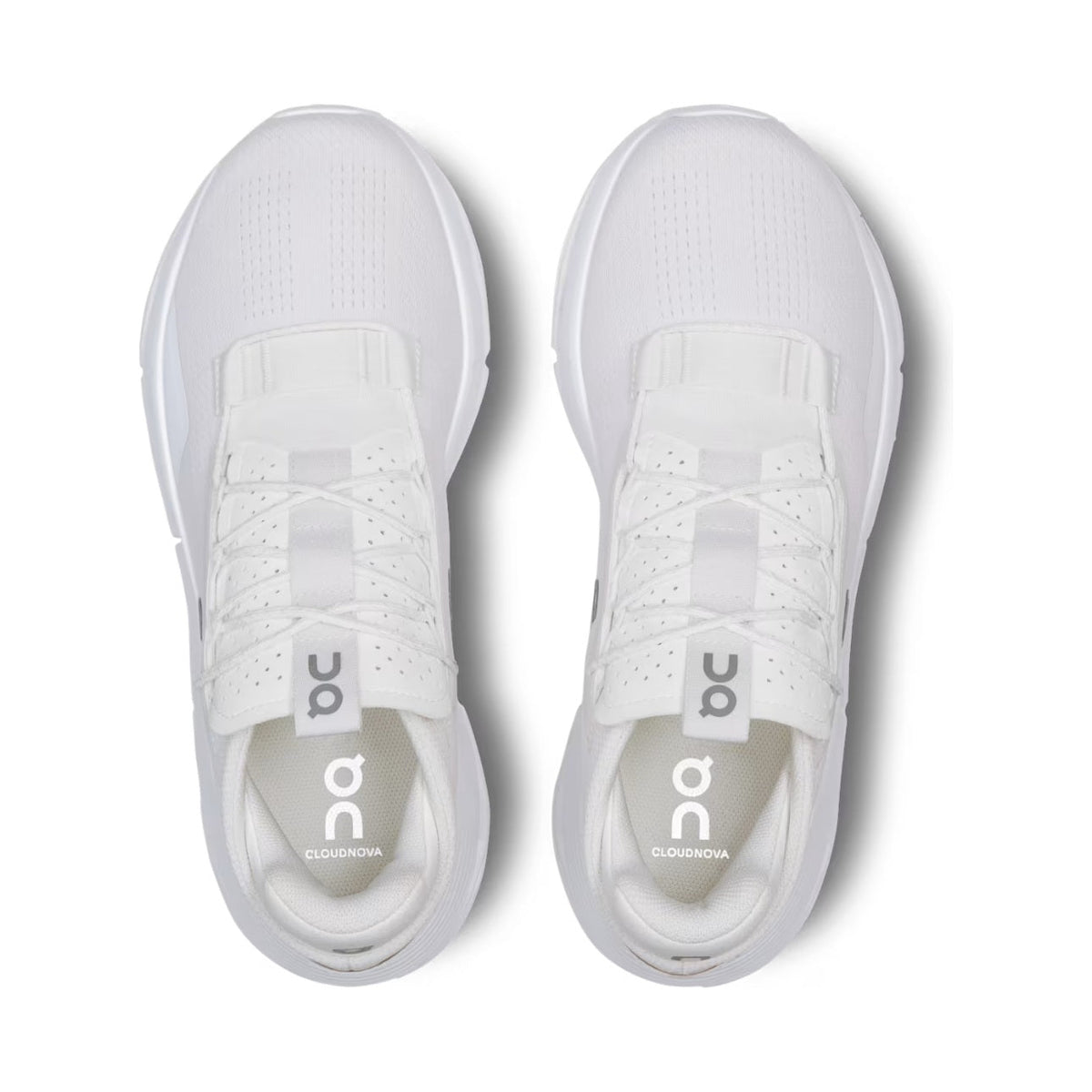 On Cloudnova Undyed White